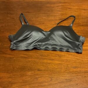 Danskin Women's Elegant Blue Wireless Satin Bralette